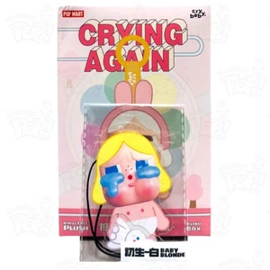 Pop Mart CRYBABY Crying Again Series-Vinyl Face Plush SECRET BLONDE - Picture 1 of 1
