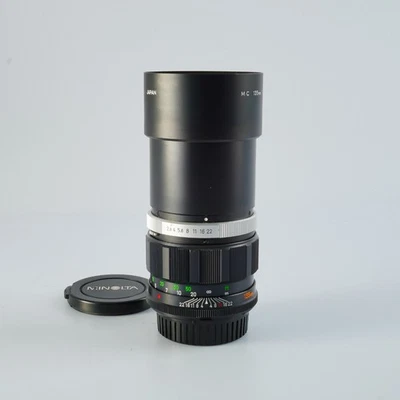 VERY GOOD MINOLTA MC TELE ROKKOR PF 135mm F/2.8 Prime Lens - Image 1 of 4