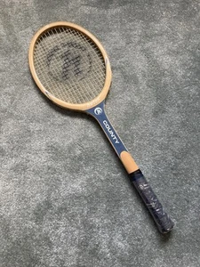 Vintage Halex Sport County Wooden Tennis Racket NEW with Original Cellophane. - Picture 1 of 13