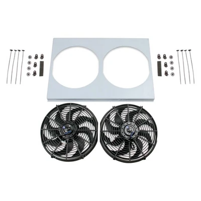For GMC K1500 1979-1981 Frostbite FB522E Economy Dual Fan w Shroud Package Foto 1 de 4