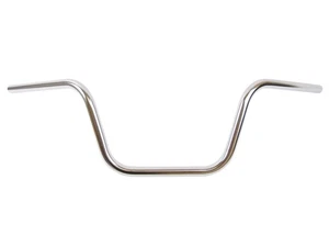 Manubrio IN Acciaio Apehanger Cromo TRW 25,4mm 1 " Con Canale via Cavo - - Foto 1 di 10
