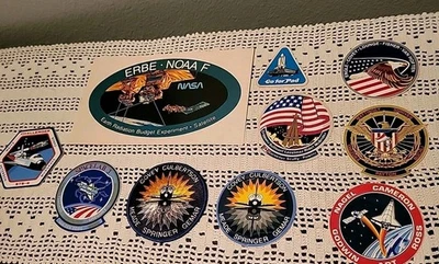 批量 老式 NASA 贴纸 1 张 10 件装 D 件 批量  — 第 1/4 张图片