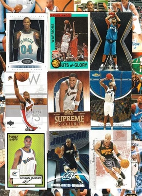 Bonito lote ANTAWN JAMISON 25 cartas diferentes con insertos WASHINGTON WIZARDS+ Foto 1 de 2