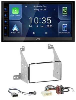 JVC DAB Bluetooth MP3 USB 2DIN Autoradio für Nissan Pathfinder 07-13 - Bild 1 von 4
