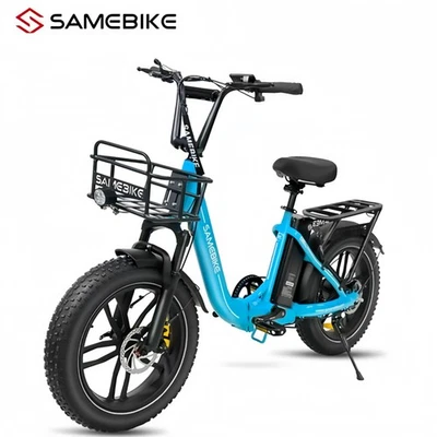 SAMEBIKE C05 Pro 500W Electric Bicycle Step-through Foldable E-Bike 36V 13AH - Image 1 of 4