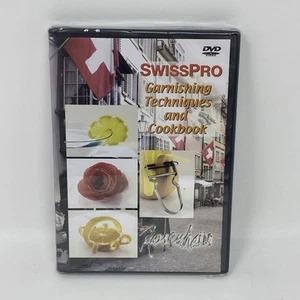 SwissPro Garnishing Techniques and Cookbook 2003 New Sealed DVD Free Shipping - Picture 1 of 7