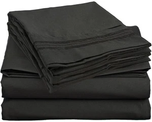 CLARA CLARK PREMIER 1800 THREAD COUNT KING SIZE SHEET SET 16" DEEP MICRO-FIBER - Picture 1 of 1