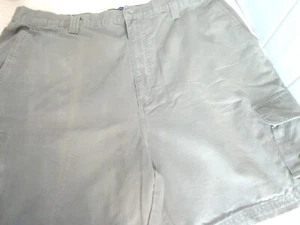 Saddlebred Green Men's Cargo Shorts Military Grade Canvas Size 38 Pockets - Picture 1 of 7