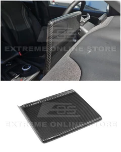 For 21-Up Ford Mustang Mach-E | Carbon Fiber INTERIOR Navigation Display Cover - Picture 1 of 24