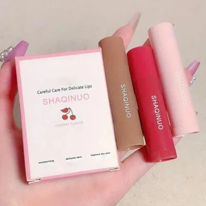 Lip Balm color care lip cream, hidratante, anti resequedad 💋 Juego de 3 - Picture 1 of 6