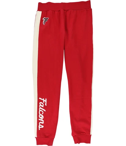 Touch Womens Atlanta Falcons Athletic Jogger Pants, Red, Medium Cover