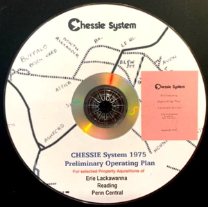 Chessie System 1975 Preliminary Operating Plan for EL Rdg & PC, PDF Pages on DVD - Picture 1 of 10