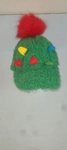Cappello natalizio con ritagli leggeri in tessuto - Foto 1 di 6