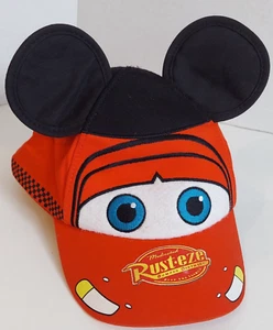 disneyland parks Cars Lightning McQueen Mickey ears hat youth adjustable. - Picture 1 of 11