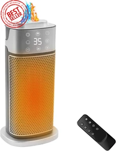 Space Heater with Humidifier 2000W, PTC Ceramic, Thermostat, Remote, AU Plug - Picture 1 of 12