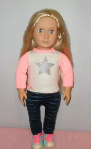 Beautiful, Dressed, 18" Vinyl & Cloth Dressed Our Generation Doll by Battat - Picture 1 of 4