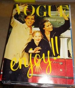 VOGUE fashion magazine italy italia october 1997 chandra north - Foto 1 di 1