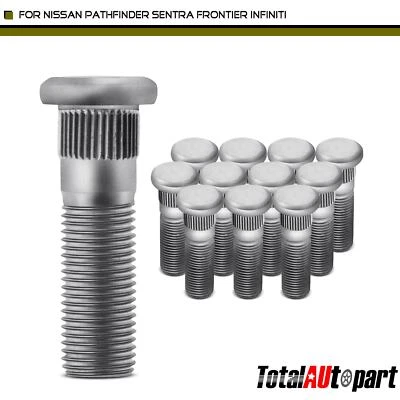 Гвоздики зажимные 12 M12-1,25 для Nissan Sentra 1986-1990 Frontier INFINITI Suzuki - Изображение 1 из 4