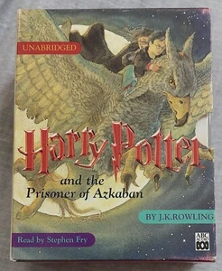 Harry Potter and the Prisoner of Azkaban Audio Cassette Read By Stephen Fry - Picture 1 of 4