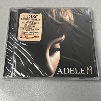 ADELE  19 -2 CD’s - Limited Edition **BRAND NEW/STILL SEALED** A Debut Album - Изображение 1 из 3