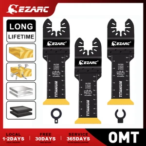 Hojas multiherramienta oscilantes de titanio EZARC alcance extra largo para Dewalt Fein EE. UU. - Imagen 1 de 8