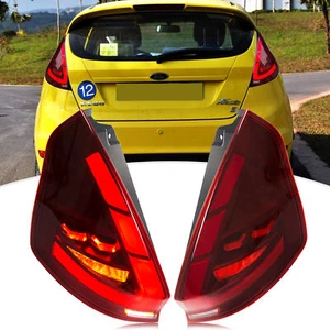Conjunto de luces traseras LED rojas para Ford Fiesta Hatchback 2011-2019 - Imagen 1 de 5