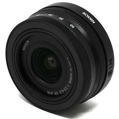 Nikon Z Dx 16-50mm f/3.5-6.3 Vr Nikkor Lens Black - UK Next Day Delivery - Image 1 of 4