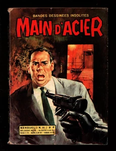MAIN D'ACIER n°11 Coll. Bandes dessinées insolites GEMINI 1969 TBE - Imagen 1 de 3