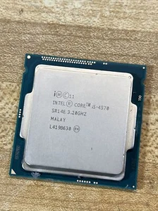 Intel Core i5-4570 3.20GHz Quad-Core CPU Computer Processor LGA1150 Socket SR14E - Picture 1 of 2