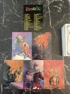 BORIS VALLEJO 1991 PREMIER EDITION CARD SET #1-90 COMPLETE - Picture 1 of 8