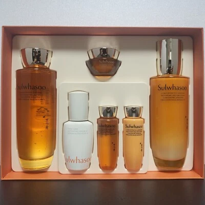 Sulwhasoo Concetrated Ginseng Rejuvenating Toner+Emulsion Set (6 Items) EXPRESS - Bild 1 von 4