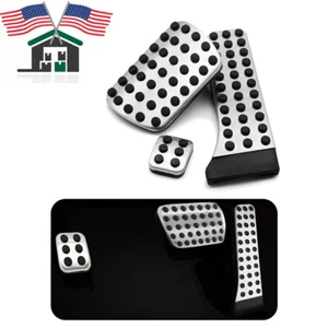3PCS Accelerator Emergency Brake Pedal Cover For Mercedes Benz E250 E350 - Bild 1 von 8