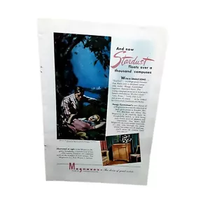 1945 Magnavox Radio Phonograph Original Print Ad 40s - Picture 1 of 1