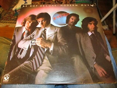 1976 BEBOP DELUXE Modern Music LP Harvest ST 11575 Bill Nelson W/Inner NM/VG Foto 1 de 4