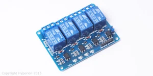 Arduino Compatible 4-Channel DC 5V Relay Module Board - Picture 1 of 1