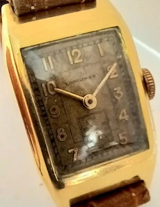 Longines 18K Gold Art Deco Wristwatch - 1930s - 8.25g 18K Case = £445 Case Value - Picture 1 of 9