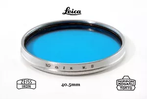 VINTAGE WALZ JAPANESE CLASSIC CAMERA FILTER IN 40.5MM SIZE BLUE COOLING. - Picture 1 of 2
