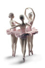 Lladro Our Ballet Pose Dancers Figurine #9286 Brand Nib Ballerina Girl Save$ F/S