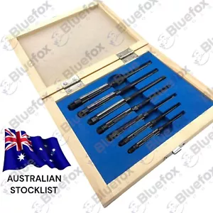 Adjustable Hand Reamer Set 7 Pcs Sizes 8/A 7/A 6/A 5/A 4/A 3/A to 2/A (Hv-H3) - Foto 1 di 6