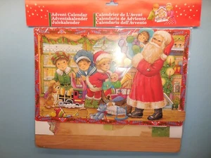 3D Advent Calendar Made in Denmark The Moldow Inc NIP Victorian Santa - Picture 1 of 6