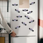  12 Pcs Halloween Bat Fridge Magnets Resin Child Refrigerator Decoration