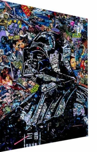Lienzo de personajes de Star Wars cuadros murales - impresión artística de alta calidad - Imagen 1 de 8