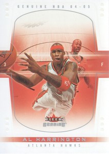 2004-05 Fleer Genuine Basketball #87 Al Harrington