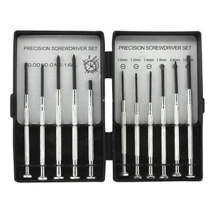 11PC SCREWDRIVER SET JEWELLERY MODEL WATCHMAKING PHONE LAPTOP REPAIRS RDGTOOLS - Picture 1 of 3