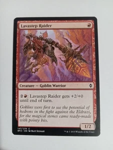 Lavastep Raider - Foil - Battle for Zendikar #147/274 MTG Magic The Gathering - Picture 1 of 2