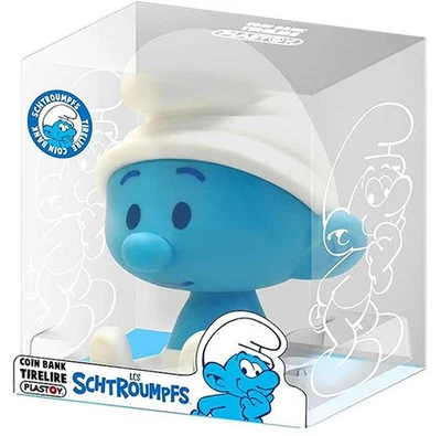 PLASTOY Salvadanaio Chibi I Puffi Puffo