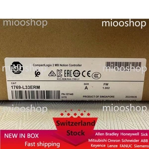 1769-L33ERM SER A Allen-Bradley CompactLogix 2 MB controller di movimento tasse gratuite USA - Foto 1 di 5