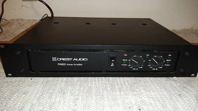 Crest Audio FA601 Stereo Power Amplifier - Image 1 of 2