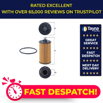 Oil Filter fits CHEVROLET CRUZE 1.4 2010 on Mahle 25195785 Quality Guaranteed - Изображение 1 из 4