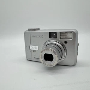 Pentax Optio 230 2.0 MP Compact Digital Camera CCD Point & Shoot Y2K Tested - Picture 1 of 12